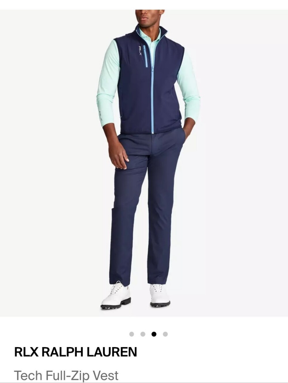 RLX Ralph LaurenTech Full-Zip Vest - Mens S